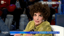 Viperissima Gina Lollobrigida Domenica GIF - Viperissima Gina Lollobrigida Domenica In Trash Tv Gif Reaction GIFs