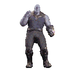 Thanos Fortnite Sticker - Thanos Fortnite Dance Stickers