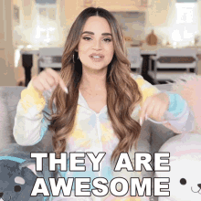 They Are Awesome Rosanna Pansino GIF - They Are Awesome Rosanna Pansino They Are Amazing GIFs