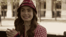Clapping Emily Cooper GIF - Clapping Emily Cooper Lily Collins GIFs