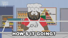 Hows It Going Chef GIF - Hows It Going Chef South Park GIFs
