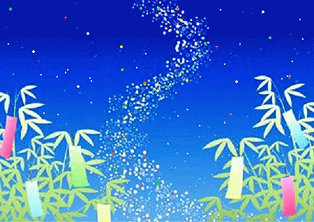 七夕祭り7月7日流れ星gif Tanabata Shooting Star Tanabata Festival Discover Share Gifs