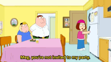 Singled Out GIF - Meg Family Guy Uninvited GIFs