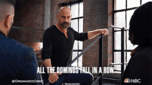 All The Dominos Fall In A Row Elliot Stabler GIF - All The Dominos Fall In A Row Elliot Stabler Law And Order Organized Crime GIFs