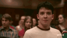 Smiling Look Back GIF - Smiling Look Back Glancing Back GIFs