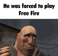 He Was Forced Free Fire GIF - He Was Forced Free Fire Heavy Tf2cry GIFs