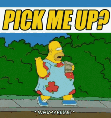 pick me up simpsons homer