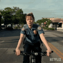 Riding A Bicycle Andy Oliver GIF - Riding A Bicycle Andy Oliver Pieces Of Her GIFs