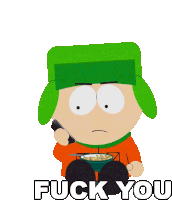 Fuck You Kyle Sticker - Fuck You Kyle South Park Stickers