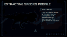 species data