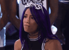 sasha banks shocked surprised scared wwe sasha banks shocked surprised scared wwe