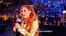 Wwe Becky Lynch GIF - Wwe Becky Lynch Im Sorry For Absolutely Nothing GIFs