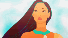Pocahontas Hair GIF - Pocahontas Hair Beautiful GIFs