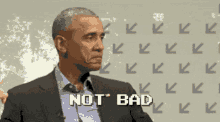 Obama Not Bad GIF - Obama Not Bad Humor GIFs