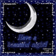Have A Beautiful Night.Gif GIF - Have A Beautiful Night Moon Good Night GIFs