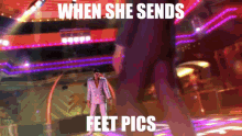 kymkdd when she sends feet pics running fetish