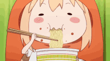 Ramen Slurp GIF - Ramen Slurp Anime GIFs
