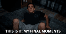 This Is It My Final Moments Anthony Mennella GIF - This Is It My Final Moments Anthony Mennella Culter35 GIFs