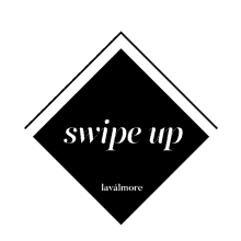 lavalmore clothing swipe up diamond shape logo