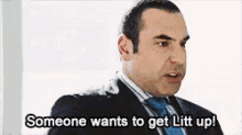Suits Someone Wants To Get Lit Up GIF - Suits Someone Wants To Get Lit Up Angry GIFs