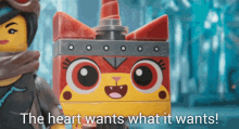 Unikitty The Heart Wants What It Wants GIF - Unikitty The Heart Wants What It Wants The Lego Movie2 GIFs