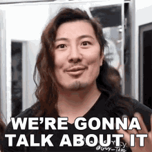 Were Gonna Talk About It Guy Tang GIF - Were Gonna Talk About It Guy Tang Were Gonna Discuss It GIFs