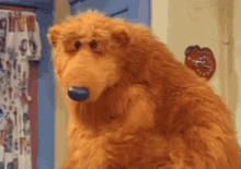 Bear In The Big Blue House Suprised GIF - Bear In The Big Blue House Suprised Shocked GIFs