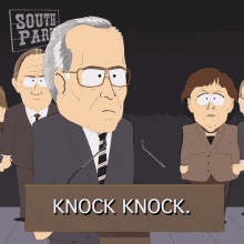 Knock Knock Christian Wulff GIF - Knock Knock Christian Wulff South Park GIFs