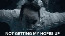 Not Getting Any Hopes Swimming GIF - Not Getting Any Hopes Swimming Underwater GIFs