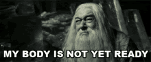 Not Ready Old GIF - Not Ready Old GIFs