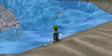 Luigi Jesus GIF - Luigi Jesus Water GIFs