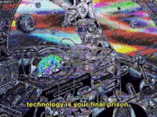 Technology Is Your Final Prison Brains GIF - Technology Is Your Final Prison Brains Spaceship GIFs
