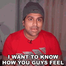 I Want To Know How You Guys Feel Ashwin Ganesh GIF - I Want To Know How You Guys Feel Ashwin Ganesh C4etech GIFs