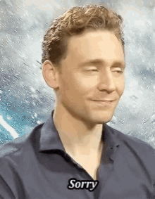 Tom Hiddleston Sorry GIF - Tom Hiddleston Sorry Thiddles GIFs