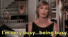 carole busy being busy busy rhony