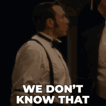 We Dont Know That Henry Higgins GIF - We Dont Know That Henry Higgins Murdoch Mysteries GIFs