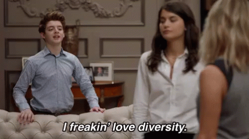 Open-minded GIF - I Freakin Love Diversity Open Minded Variety - Discover &  Share GIFs