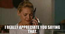 Knocked Up Alison Scott GIF - Knocked Up Alison Scott I Really Appreciate You Saying That GIFs