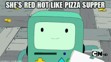 Red Hot Like A Pizza Supper GIF - Supper Pizza Supper Adventure Time GIFs