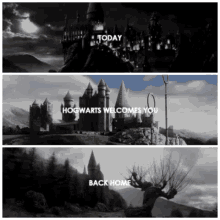 Harry Potter Hogwarts GIF - Harry Potter Hogwarts Welcome Back GIFs