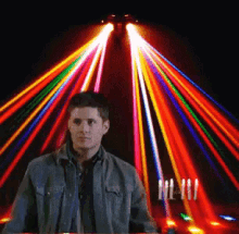 Dean Party GIF - Dean Party Lights GIFs