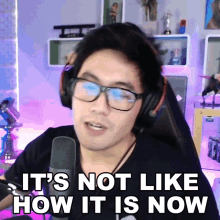 Its Not Like How It Is Now Ryan Higa GIF - Its Not Like How It Is Now Ryan Higa Higatv GIFs