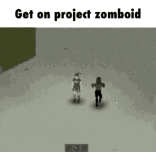 Get On Project Zomboid GIF - Get On Project Zomboid Project Zomboid GIFs