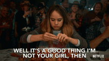Good Thing Im Not Your Girl GIF - Good Thing Im Not Your Girl Debby Ryan GIFs
