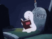 casper reading ghost casper reading ghost