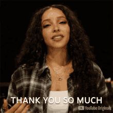 Thank You So Much Tinashe GIF - Thank You So Much Tinashe Bear Witness Take Action GIFs