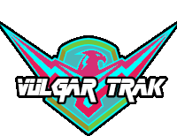 Vtr Vulgar Train Records Sticker - Vtr Vulgar Train Records Logo Stickers