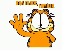 Boa Tarde Família / Garfield / Animação / Fala Galera GIF - Garfield Good Afternoon Family Good Afternoon GIFs