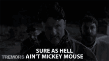 Sure As Hell Aint Mickey Mouse Scary GIF - Sure As Hell Aint Mickey Mouse Scary What Was That GIFs