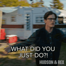 What Did You Just Do Jesse Mills GIF - What Did You Just Do Jesse Mills Hudson And Rex GIFs
